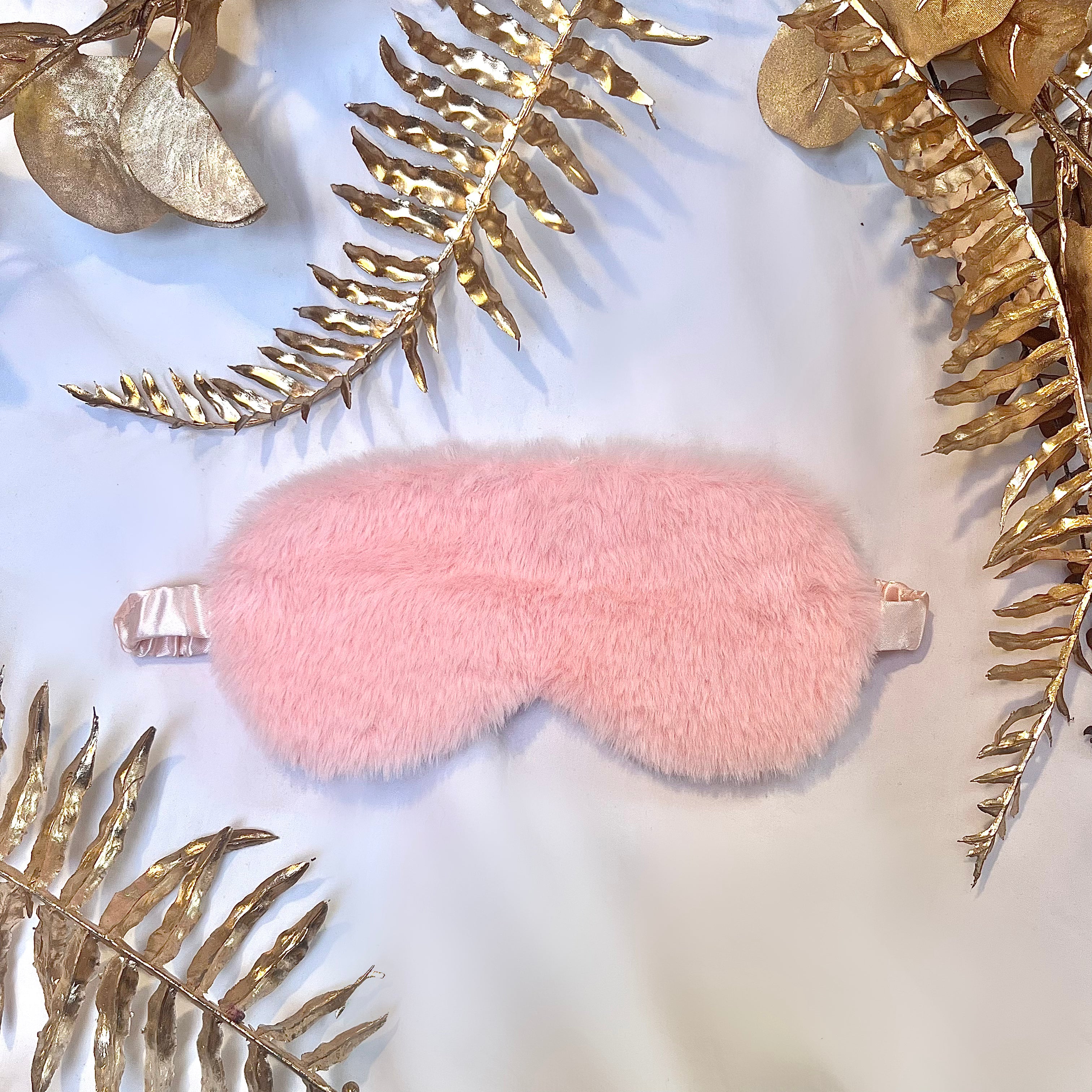 Masque de Sommeil Doux – Cache-Yeux Confort en Peluche