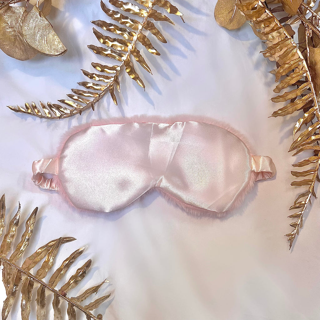 Masque de Sommeil Doux – Cache-Yeux Confort en Peluche