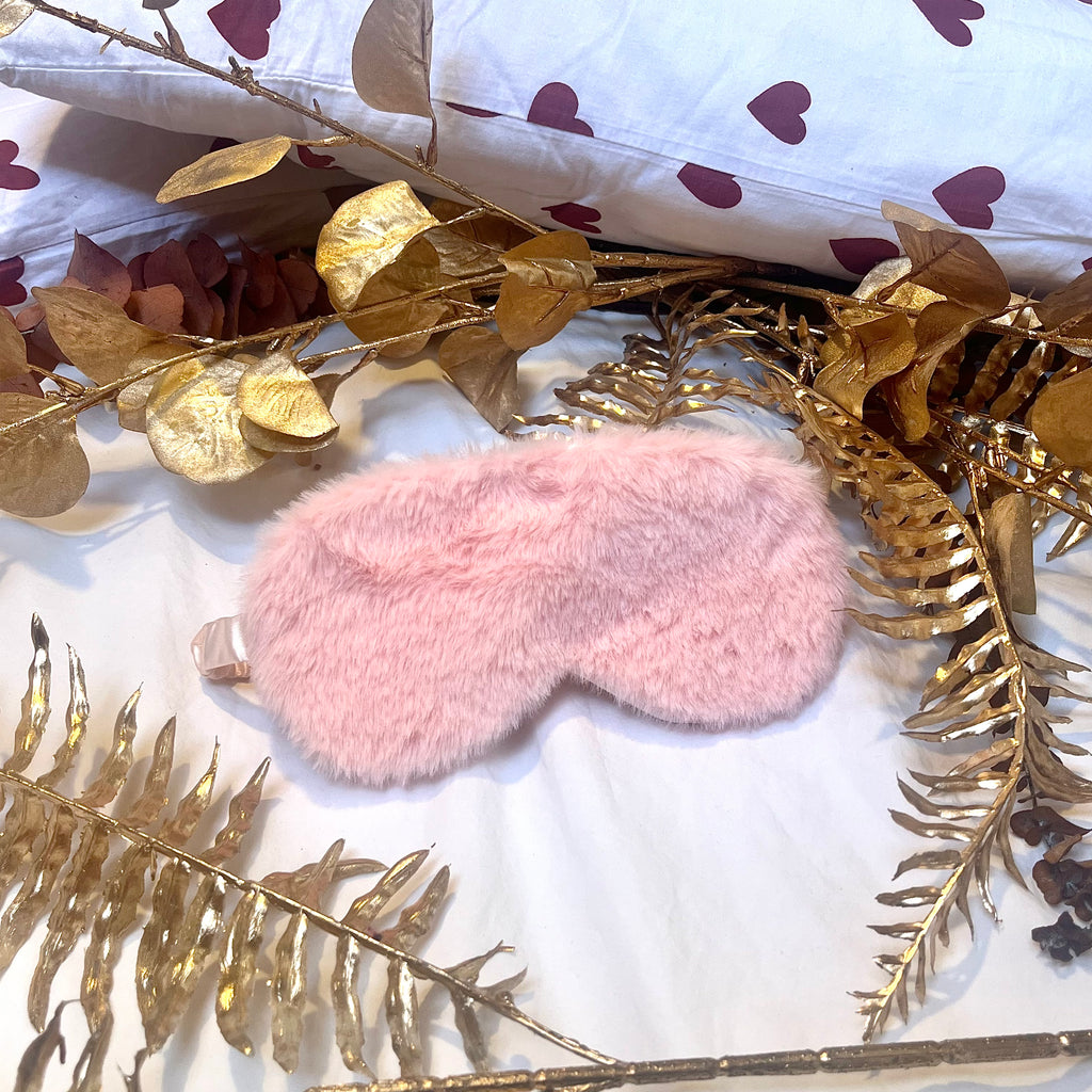 Masque de Sommeil Doux – Cache-Yeux Confort en Peluche