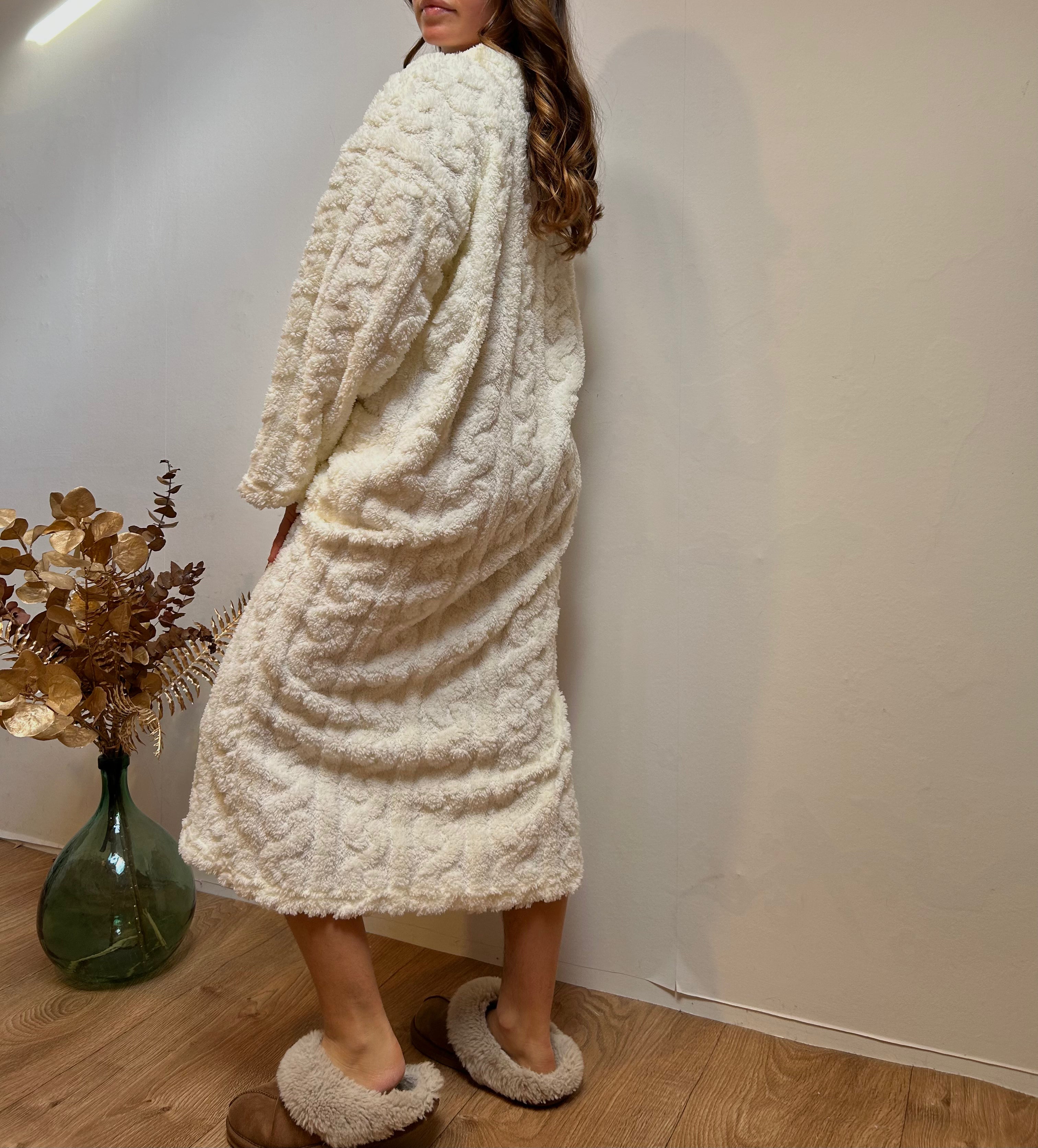 Chemise de Nuit Femme Hiver – Manches Longues en Flanelle Douce