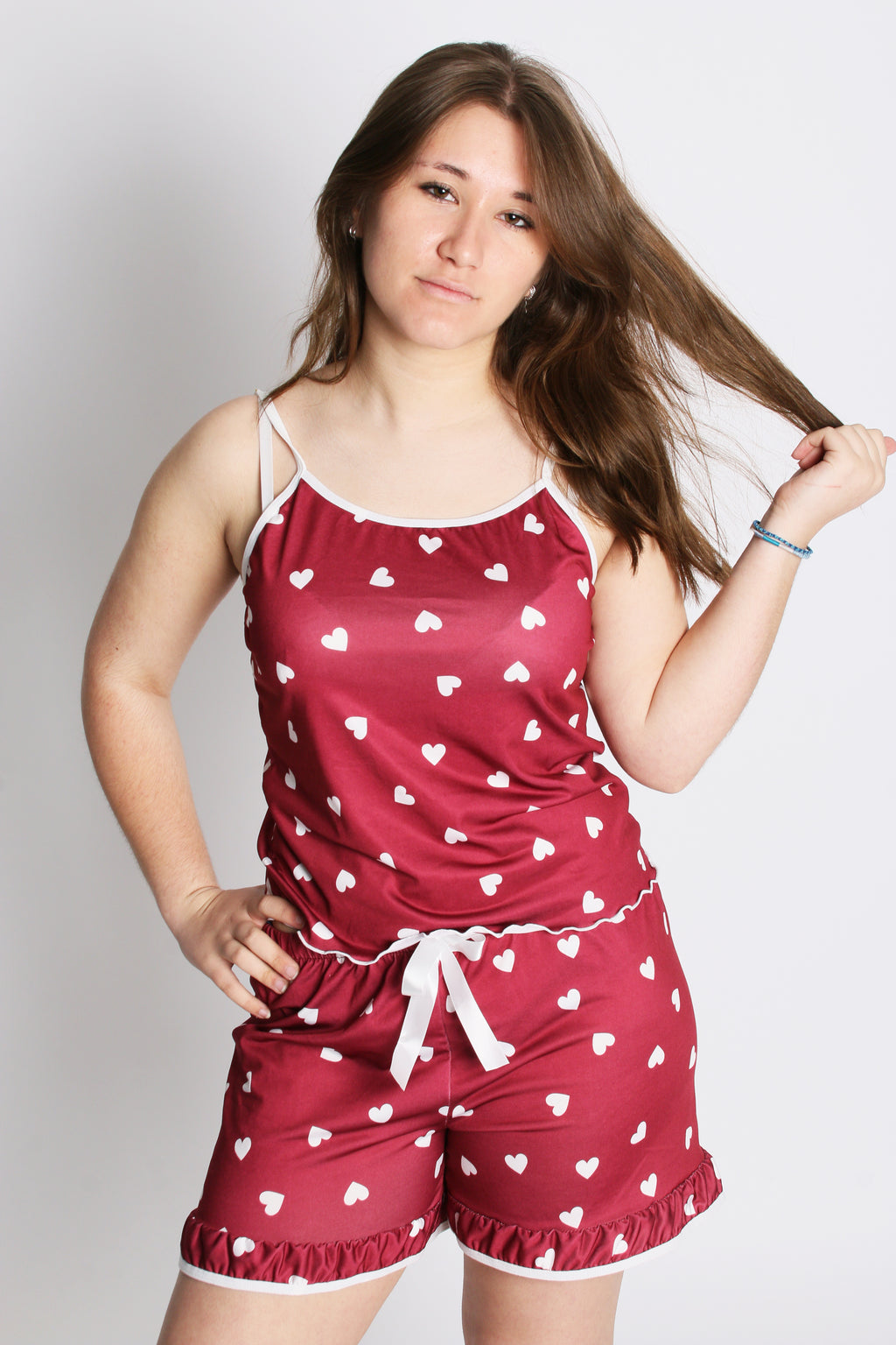 Pyjama Femme 2 Pièces Été – Débardeur et Short Léger